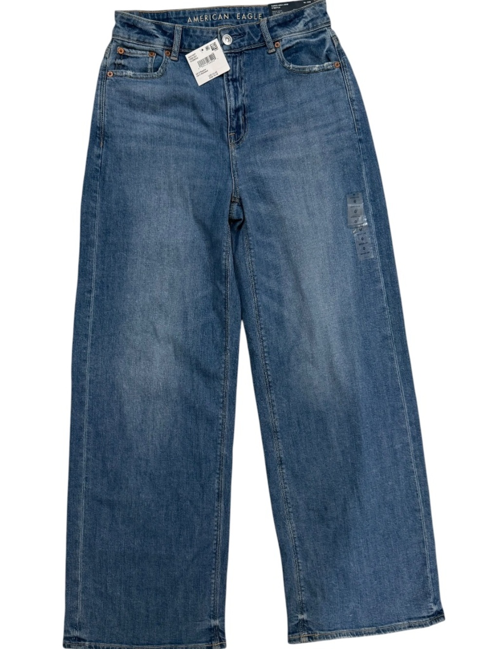 American eagle dreamy drape baggy wide leg jeans